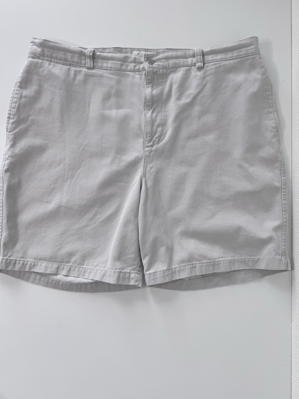 Vintage 1989 Gap Relaxed Fit Chino Shorts Men's 42 Light Khaki Cotton